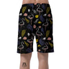 Tropical Flamingo Print Men's Shorts-grizzshop