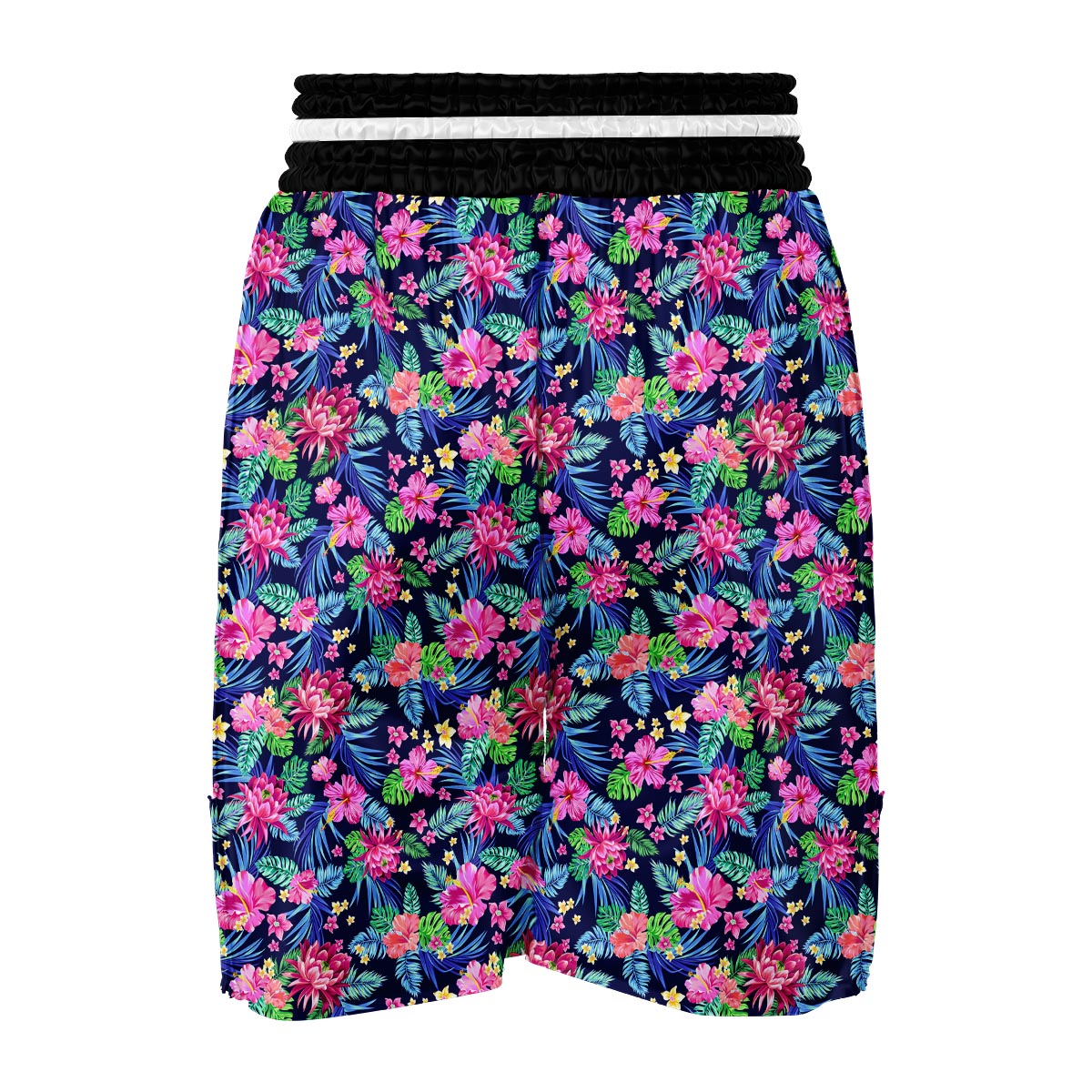 Tropical Floral Boxing Shorts-grizzshop
