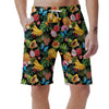 Tropical Fruit Hawaiian Print Men's Shorts-grizzshop