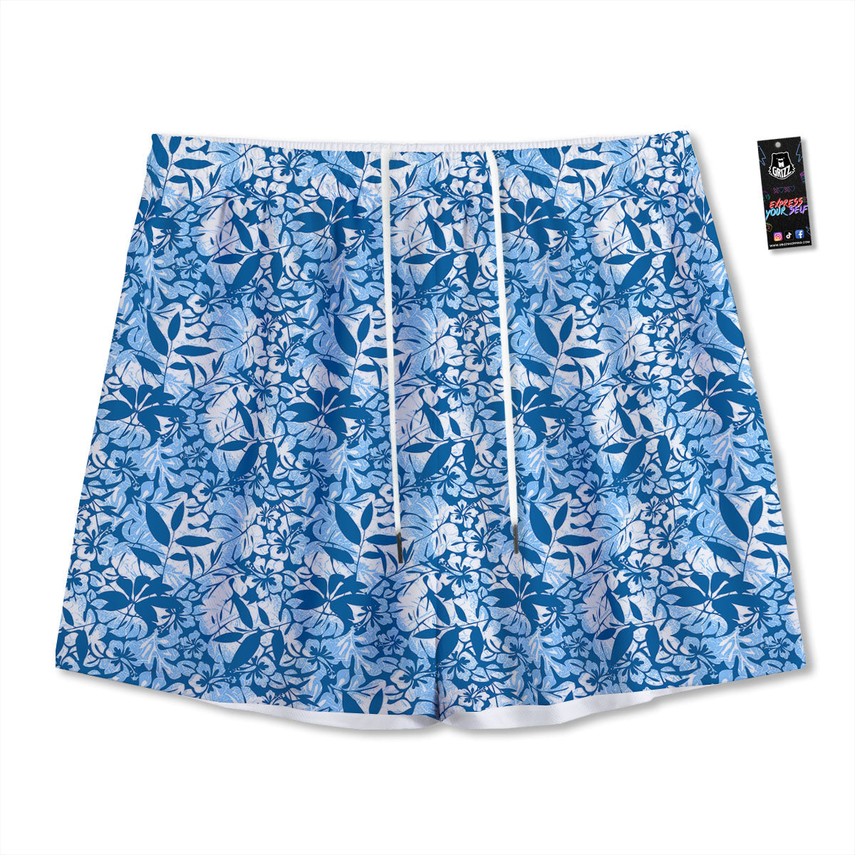 Tongue Gay Pride Print Pattern Mesh Shorts