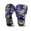 Tropical Monkey Print Pattern Boxing Gloves-grizzshop