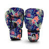 Tropical Monkey Print Pattern Boxing Gloves-grizzshop