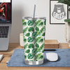 Tropical Palm Hawaiian Print Pattern Tumbler-grizzshop