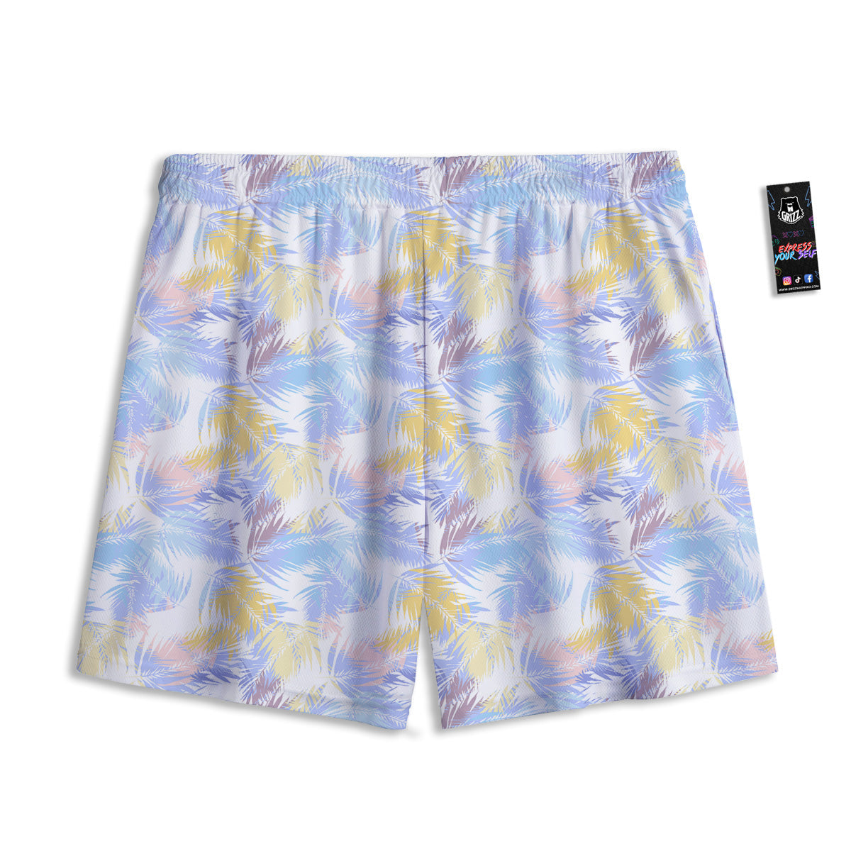 Warrior Samurai Dark Print Mesh Shorts
