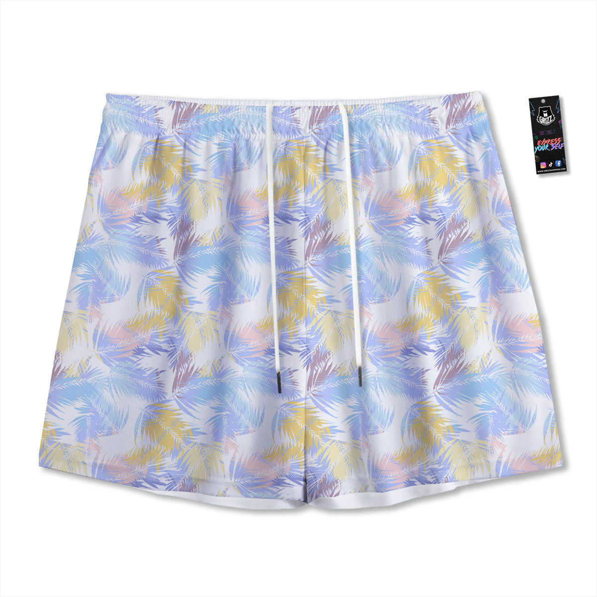Warrior Samurai Dark Print Mesh Shorts