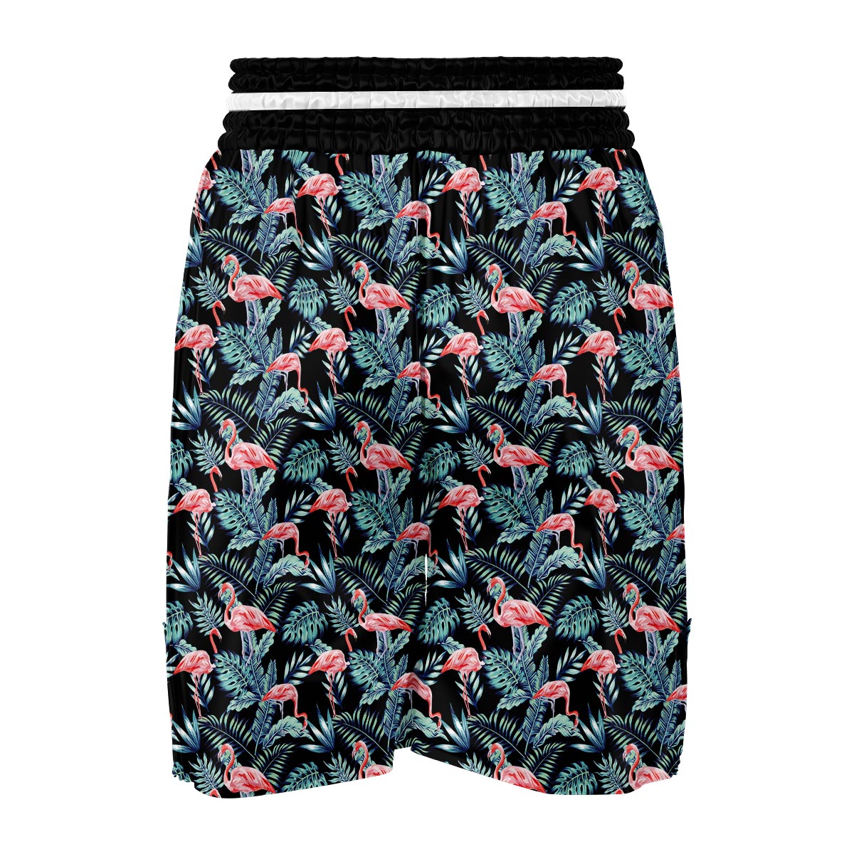 Tropical Palm Leave Boxing Shorts-grizzshop