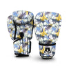 Tropical Palm Leave Elephant Print Boxing Gloves-grizzshop