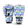 Tropical Palm Leaves Hawaiian Pattern Print Boxing Gloves-grizzshop