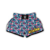 Tropical Parrot Print Muay Thai Boxing Shorts-grizzshop