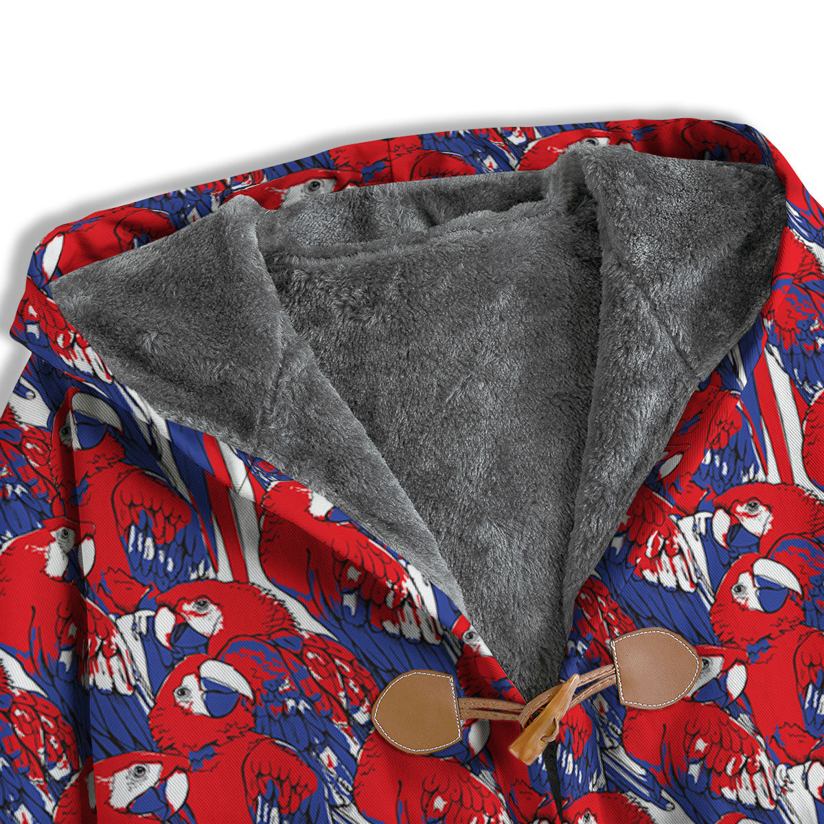 Tropical Parrot Print Pattern Men's Windbreaker Jacket-grizzshop
