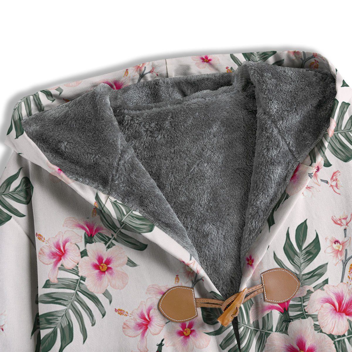 Tropical Pink Hibiscus Print Pattern Men's Windbreaker Jacket-grizzshop
