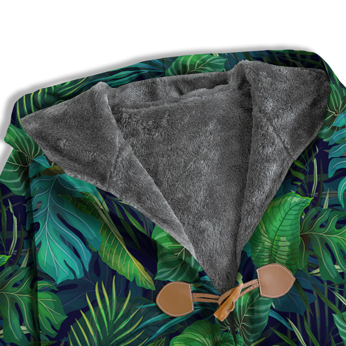 Tropical Plants Hawaiian Print Pattern Men's Windbreaker Jacket-grizzshop