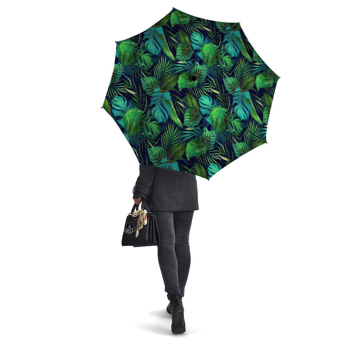 Tropical Plants Hawaiian Print Pattern Umbrella-grizzshop