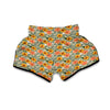 Tropical Plumeria Muay Thai Boxing Shorts-grizzshop