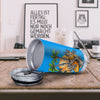 Tropical Skull Hand Print Tumbler-grizzshop