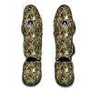 Tropical Tiger Leopard Muay Thai Shin Guards-grizzshop