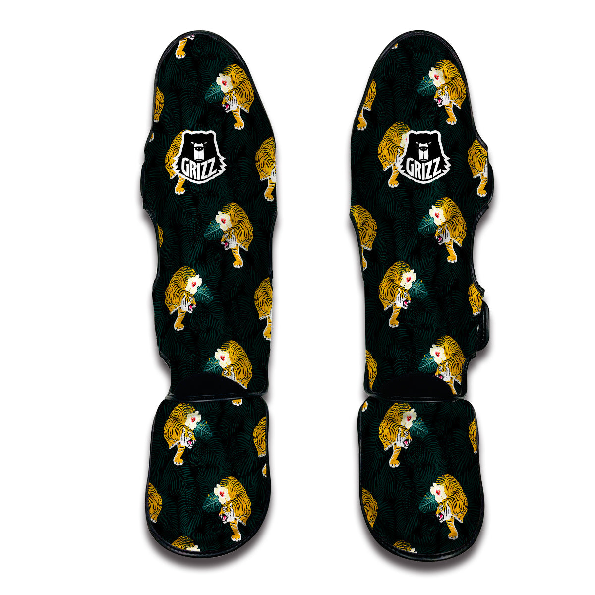 Tropical Tiger Muay Thai Shin Guards-grizzshop