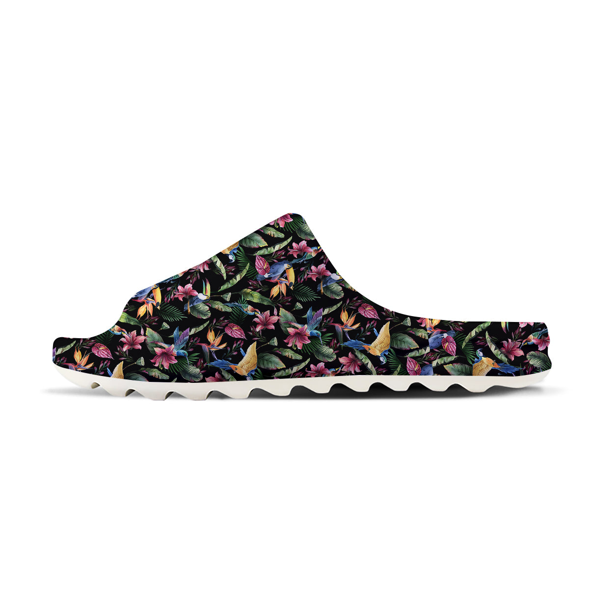 Tropical Aloha Hawaiian Print Pattern Sandals-grizzshop
