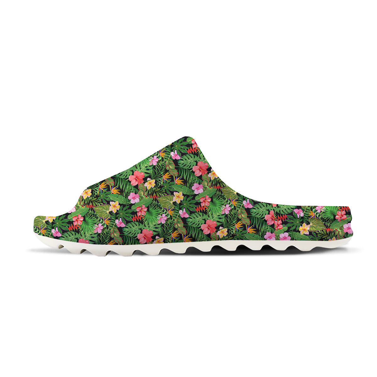Tropical Aloha Hibiscus Print Pattern Sandals-grizzshop
