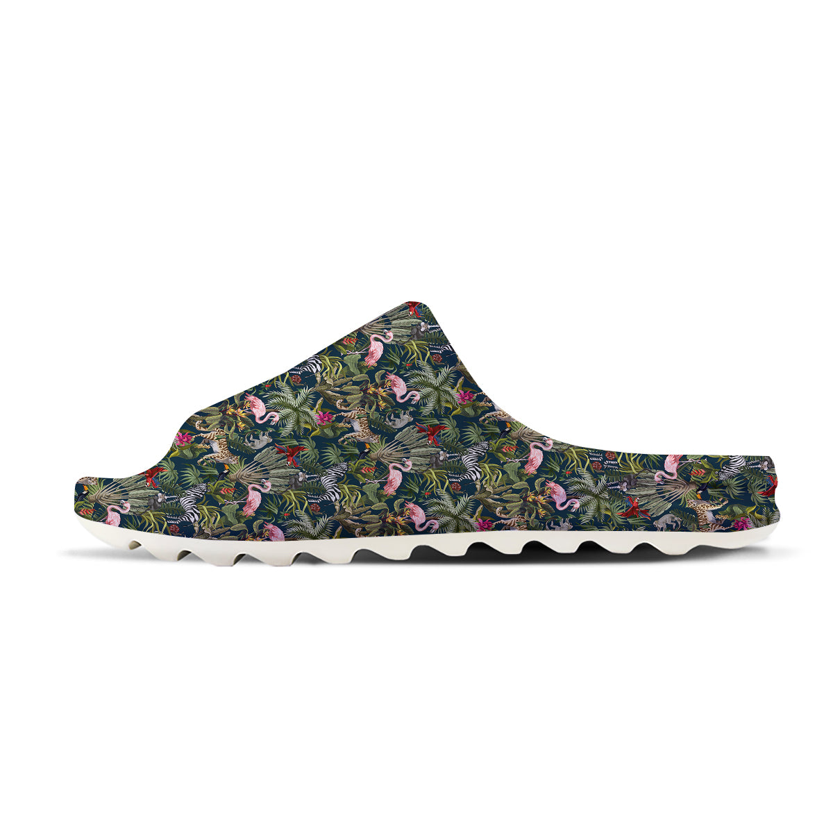 Tropical Cartoon Print Pattern Sandals-grizzshop