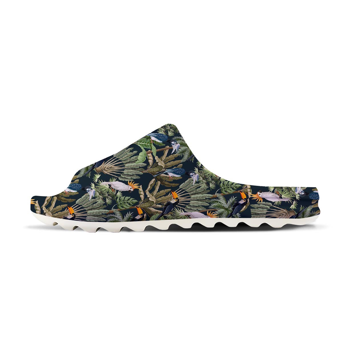 Tropical Toucan Parrot Print Pattern Sandals-grizzshop