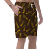 Trumpet Pattern Print Men's Shorts-grizzshop