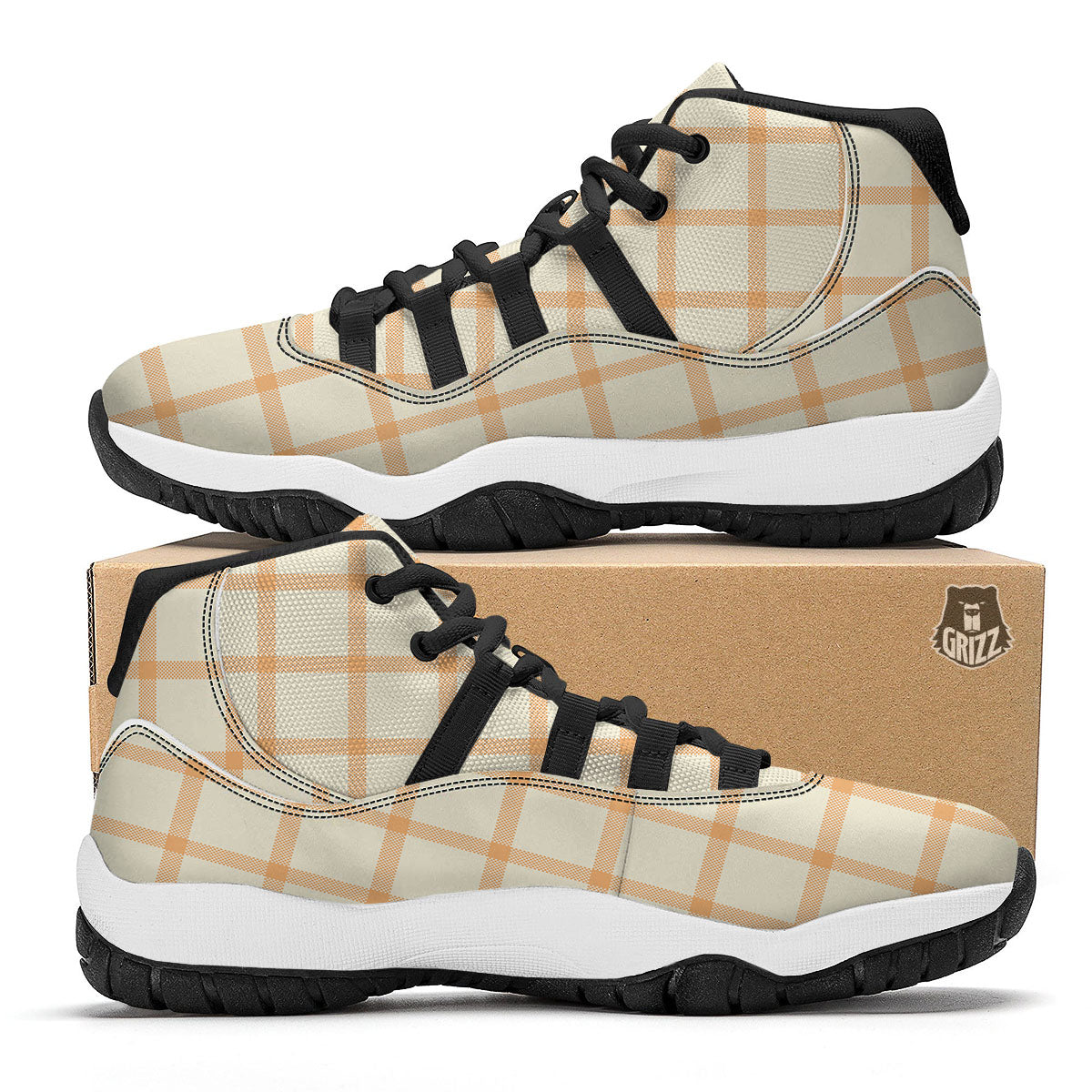 Tulip Embroidery Print Pattern Black Bball Shoes-grizzshop