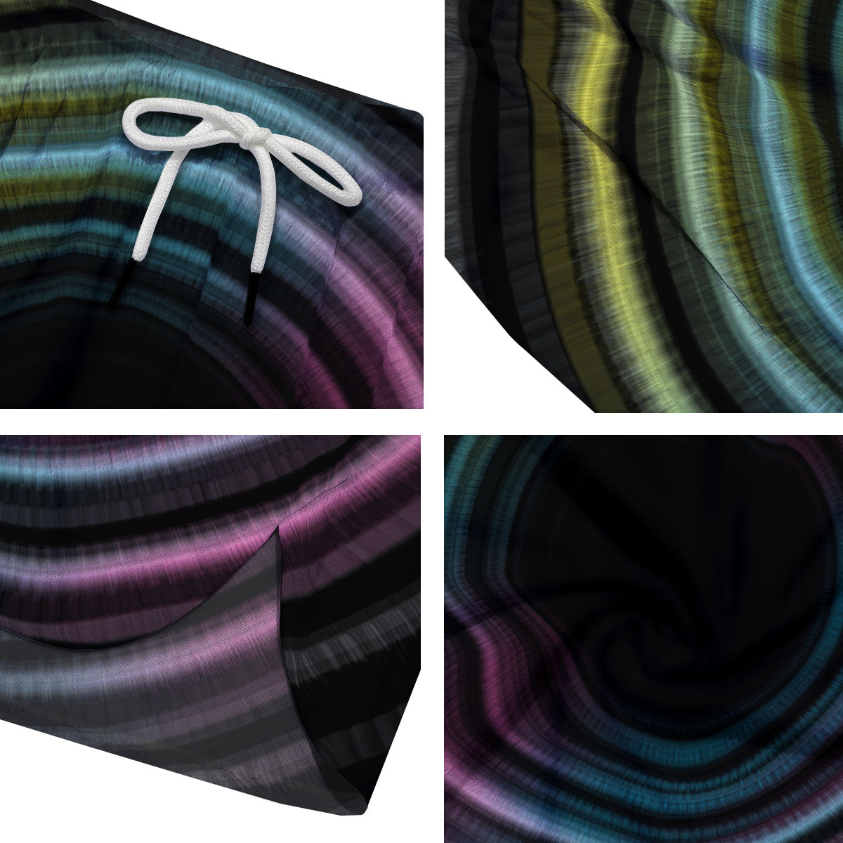 Tunnel Lights Teal And Pink Print Men's Running Shorts-grizzshop