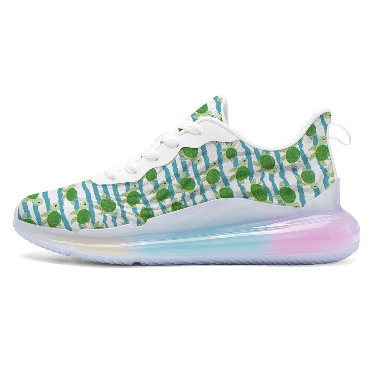 Turtle Cute Sea Print Pattern Running Sneakers-grizzshop