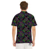 Turtle Sea Psychedelic Print Pattern Men's Golf Shirts-grizzshop
