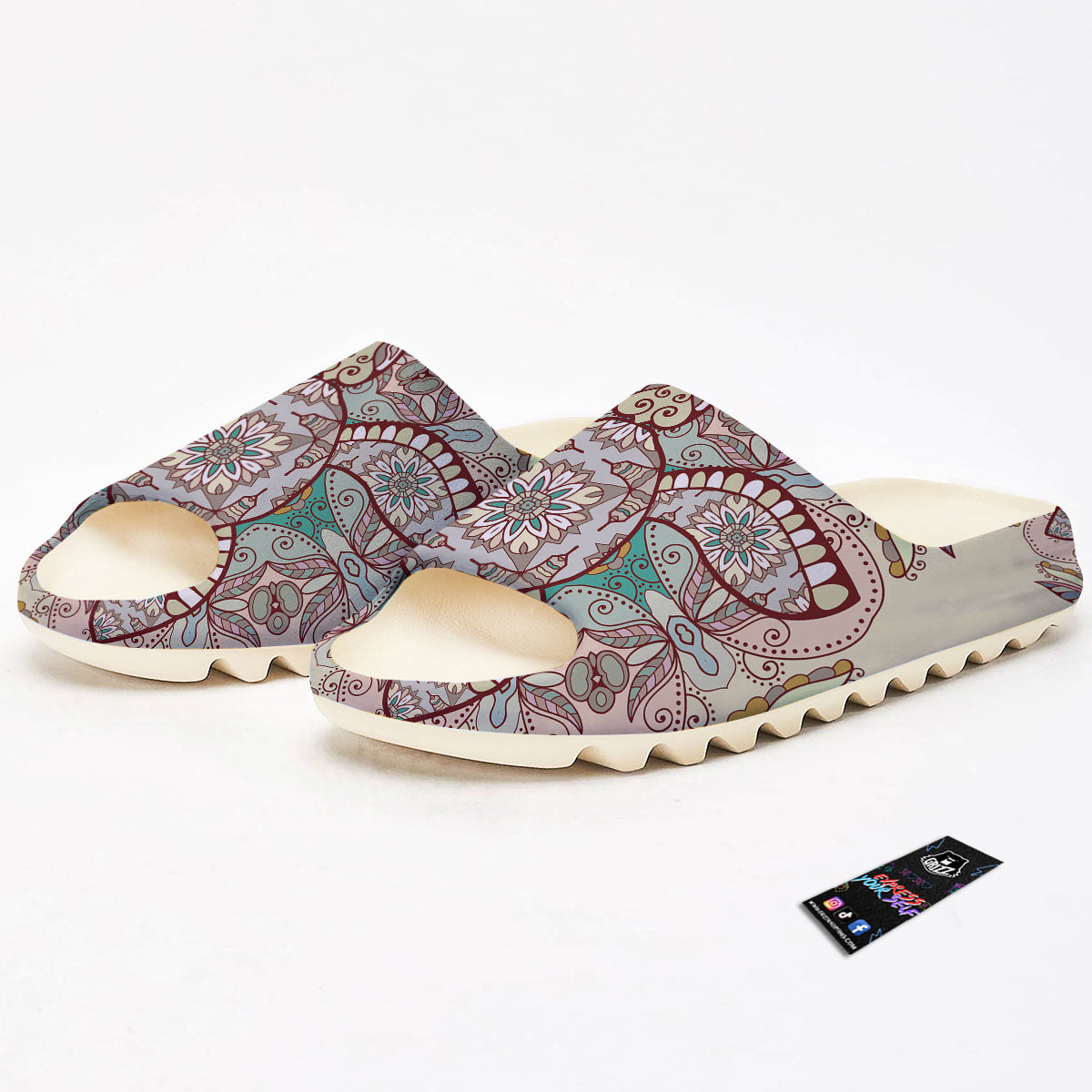 Turtle Polynesian Sea Print Sandals-grizzshop