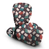 Typewriter Print Pattern Boxing Gloves-grizzshop