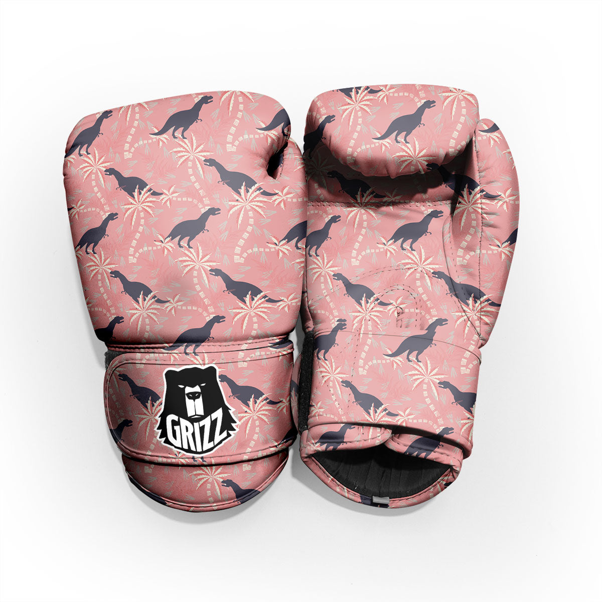 Tyrannosaurus Fossil Print Pattern Pro Boxing Glove