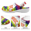 UFO LGBT Pride Rainbow Print Clog-grizzshop