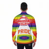 UFO LGBT Pride Rainbow Print Men's Long Sleeve Shirts-grizzshop