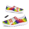 UFO LGBT Pride Rainbow Print Nurse Shoes-grizzshop