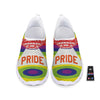 UFO LGBT Pride Rainbow Print Nurse Shoes-grizzshop