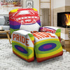 UFO LGBT Pride Rainbow Print Recliner Slipcover-grizzshop