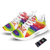 UFO LGBT Pride Rainbow Print Tennis Shoes-grizzshop