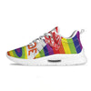 UFO LGBT Pride Rainbow Print Tennis Shoes-grizzshop