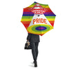 UFO LGBT Pride Rainbow Print Umbrella-grizzshop