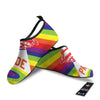 UFO LGBT Pride Rainbow Print Water Shoes-grizzshop