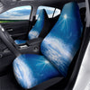 UFO On Planet Earth Print Car Seat Covers-grizzshop