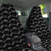 UFO White And Black Print Pattern Car Seat Covers-grizzshop