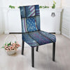 USA Denim Patchwork 4th of July Print Dining Chair Slipcover-grizzshop