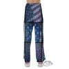 USA Denim Patchwork 4th of July Print Pajama Pants-grizzshop