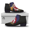 USA Eagle Patriotic Print Ankle Boots-grizzshop