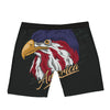 USA Eagle Patriotic Print Boxer Briefs-grizzshop