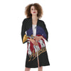 USA Eagle Patriotic Print Kimono-grizzshop