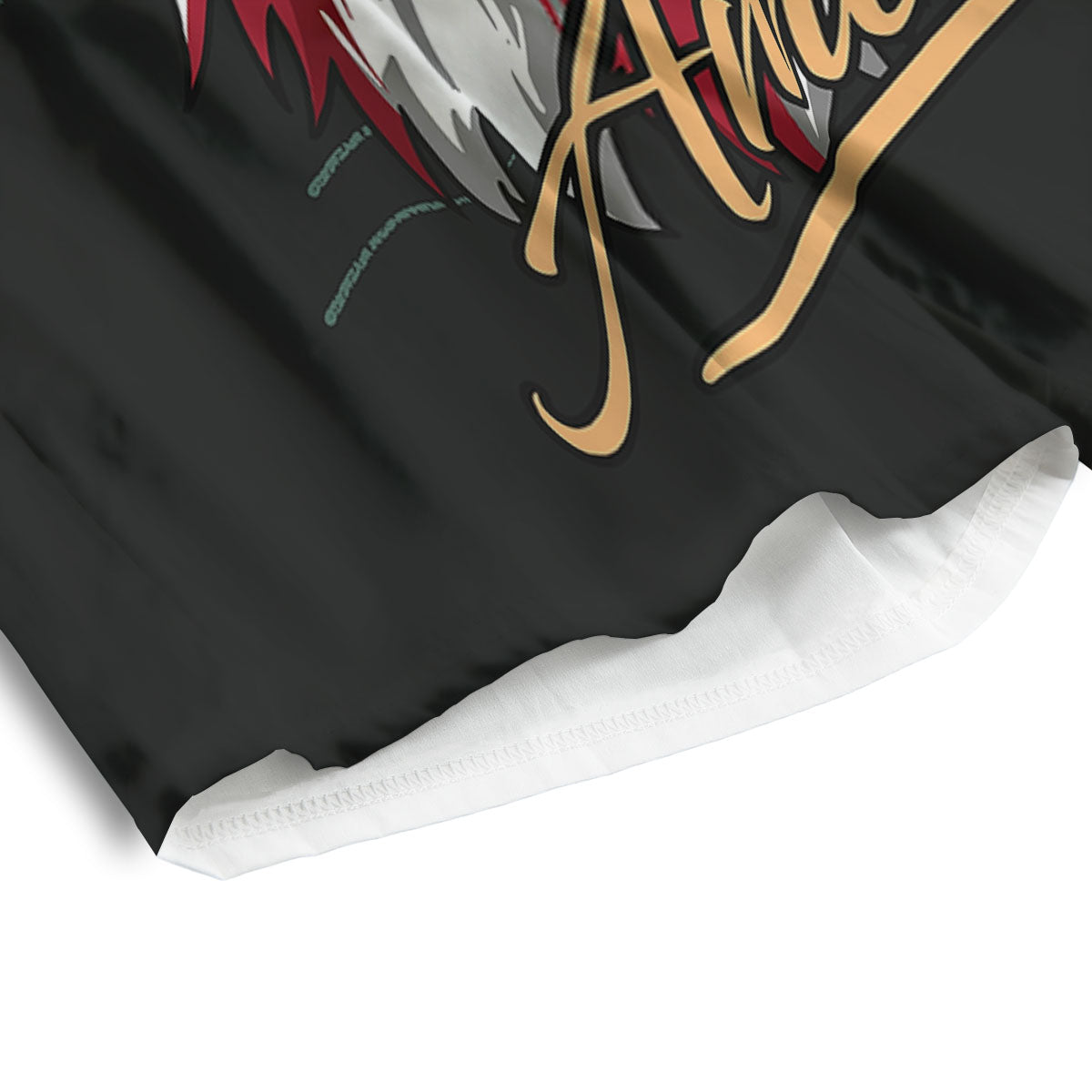 USA Eagle Patriotic Print Men's Athletic Shorts